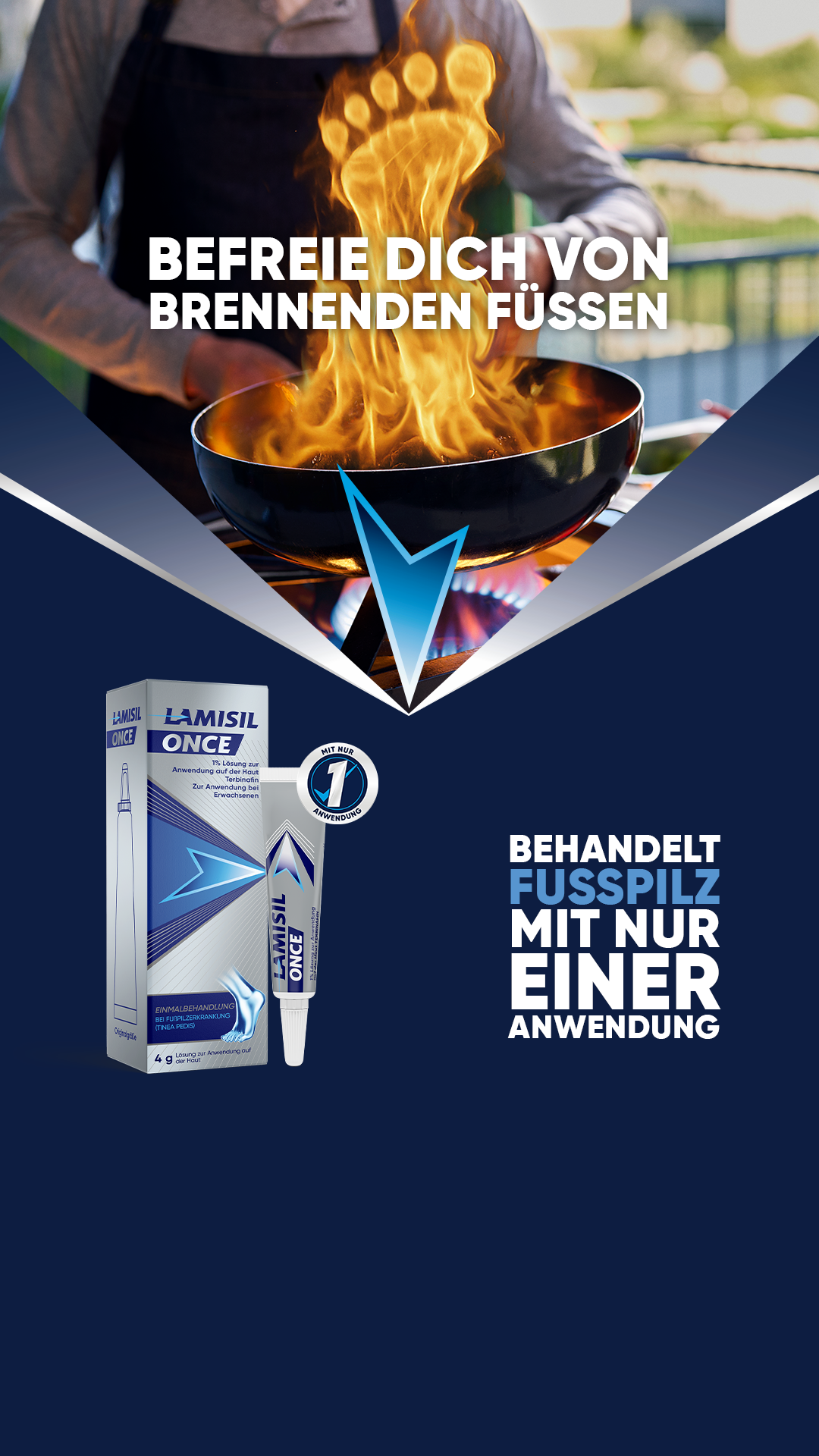 Lamisil Deutschland Facebook ad from Apr 1, 2026