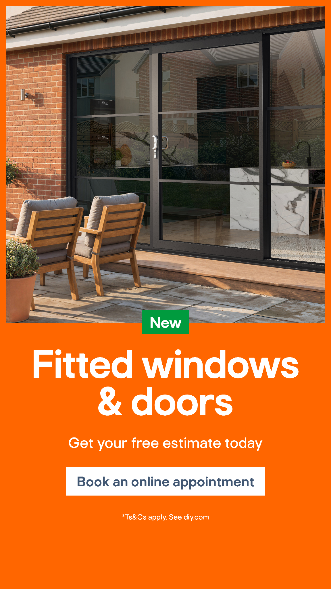 B&Q Facebook ad