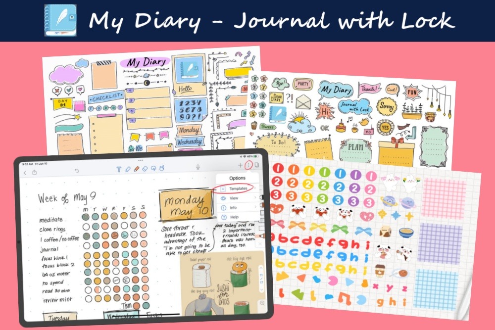 My Diary Facebook ad