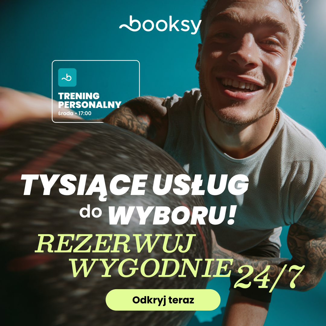 Booksy Facebook ad