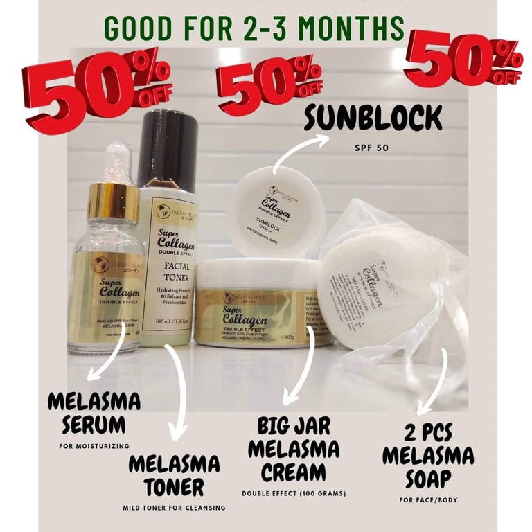 Collagen Melasma Cream Pantangal Pekas at Melasma Facebook ad: SAVE 50% TODAY FREE SHIPPING-COD