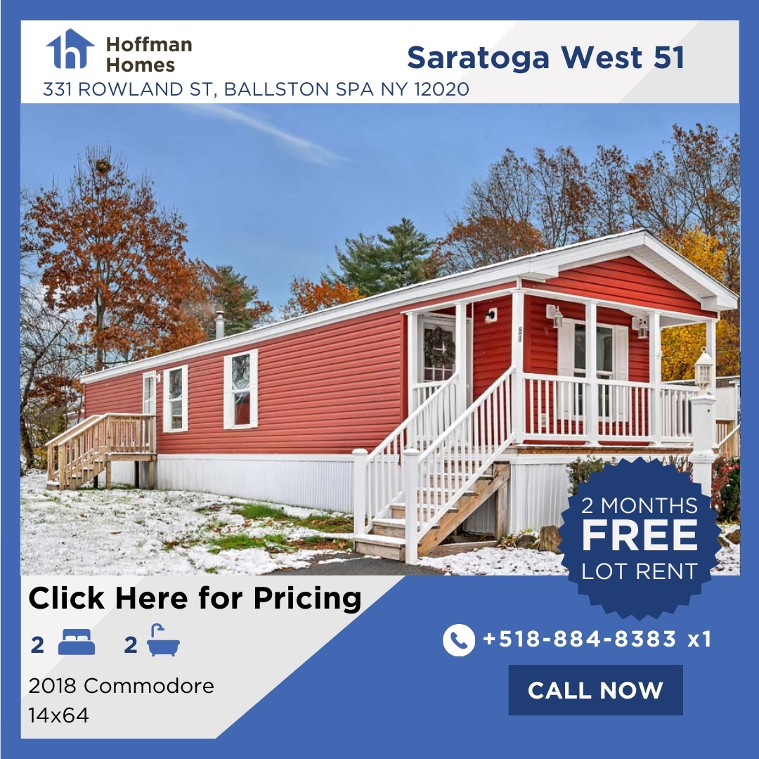 Hoffman Homes Facebook ad: Affordable Homeownership Near Saratoga Springs