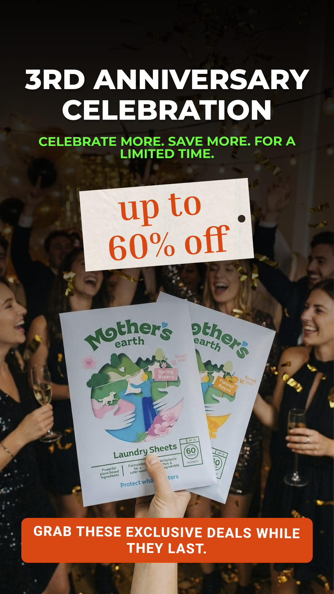 Mothers Earth Facebook ad