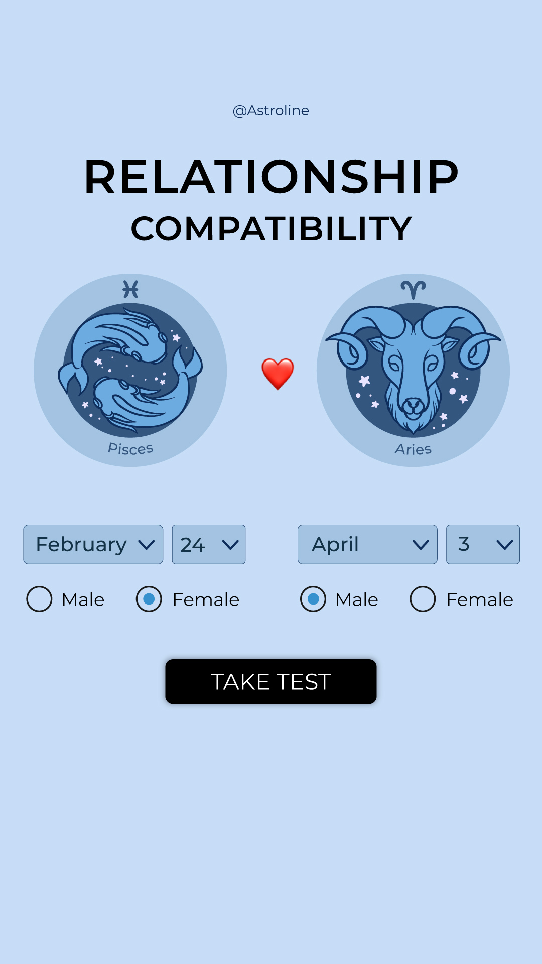 Perfect Match Astro Facebook ad