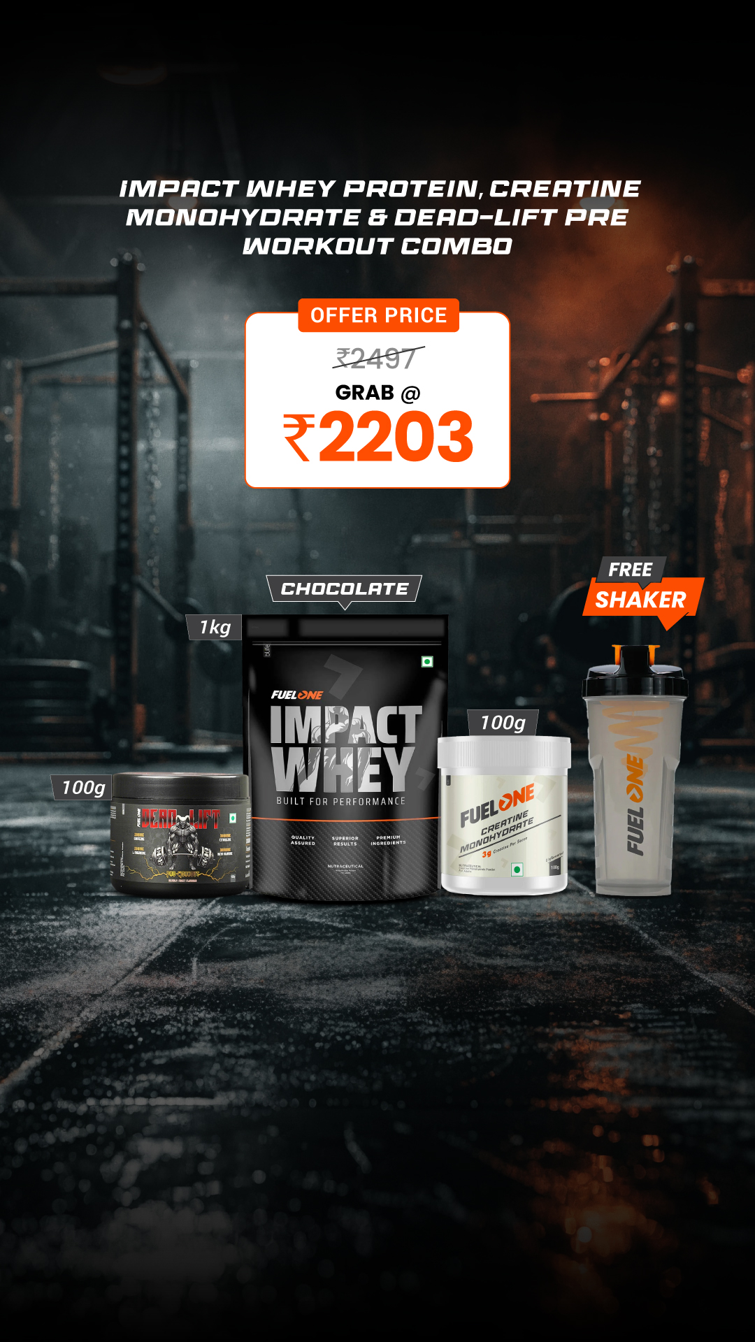 Fuel One Nutrition Facebook ad