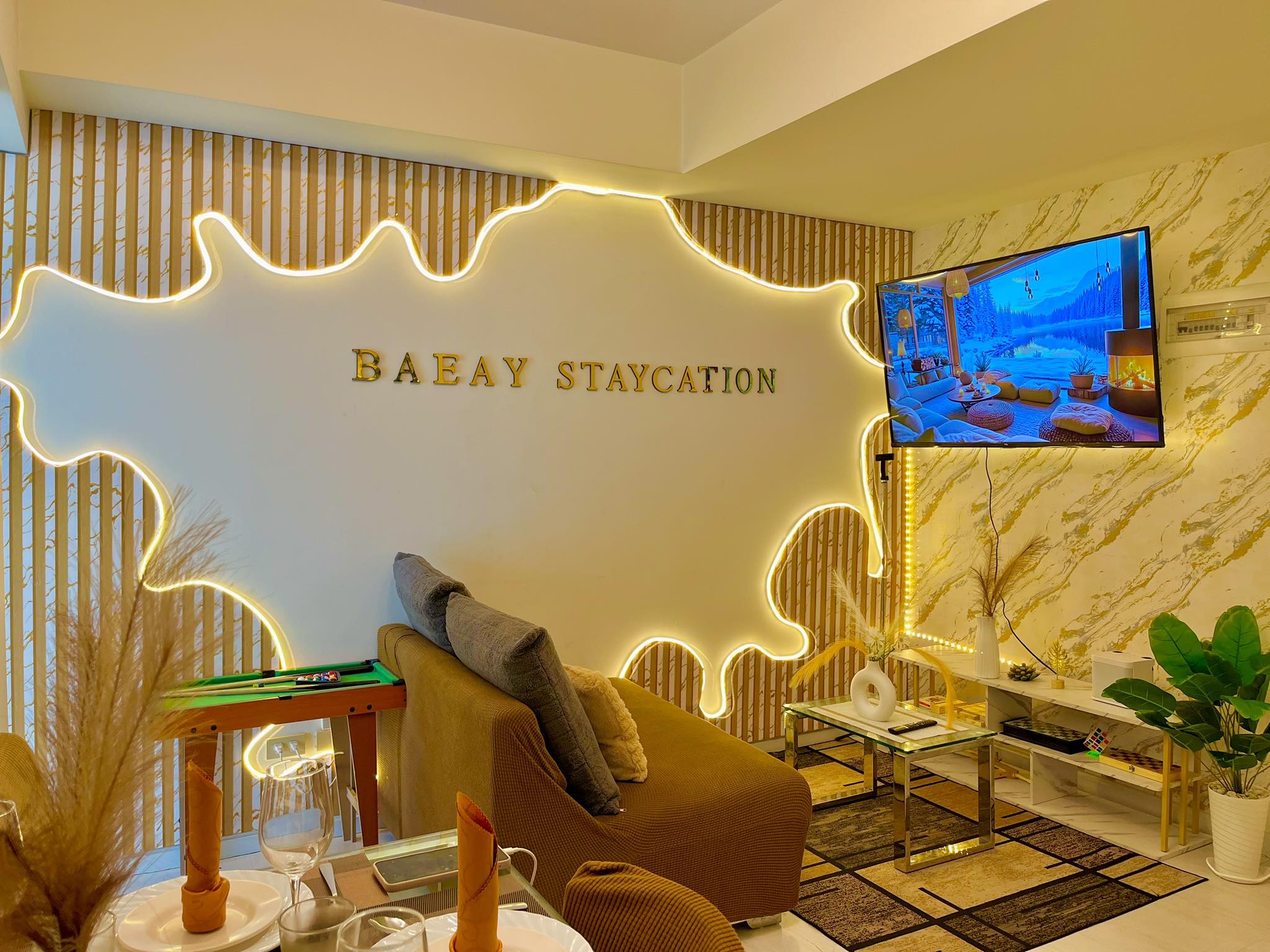 Azure Urban Beach Resort - Baeay Staycation Facebook ad: Book your escape without leaving home and experience…