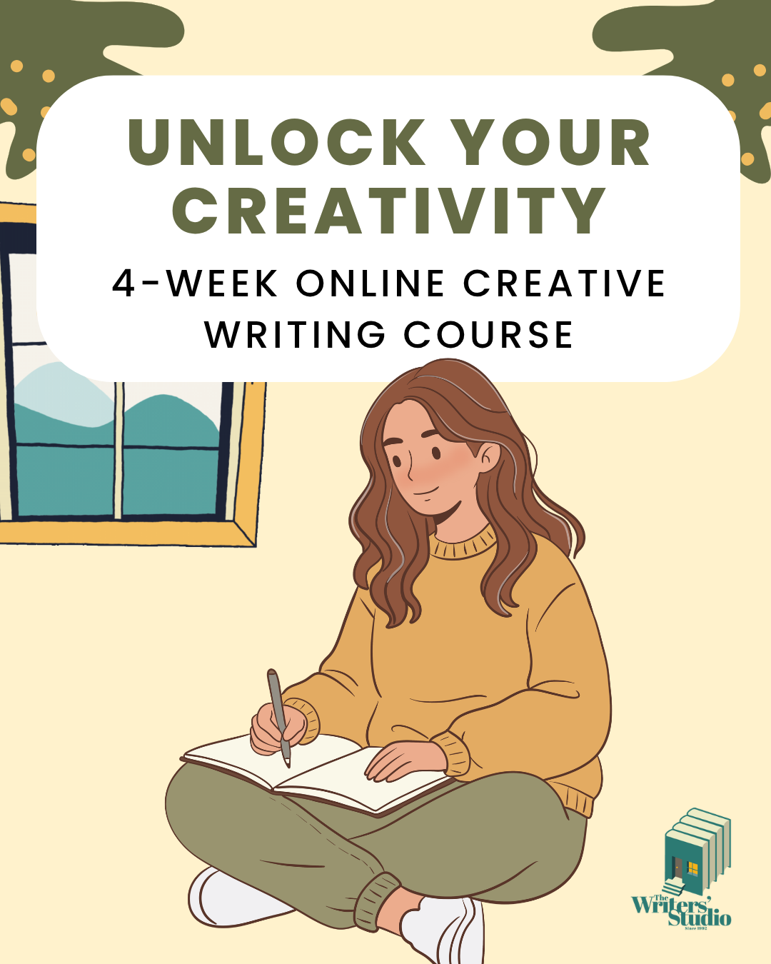 The Writers' Studio Facebook ad