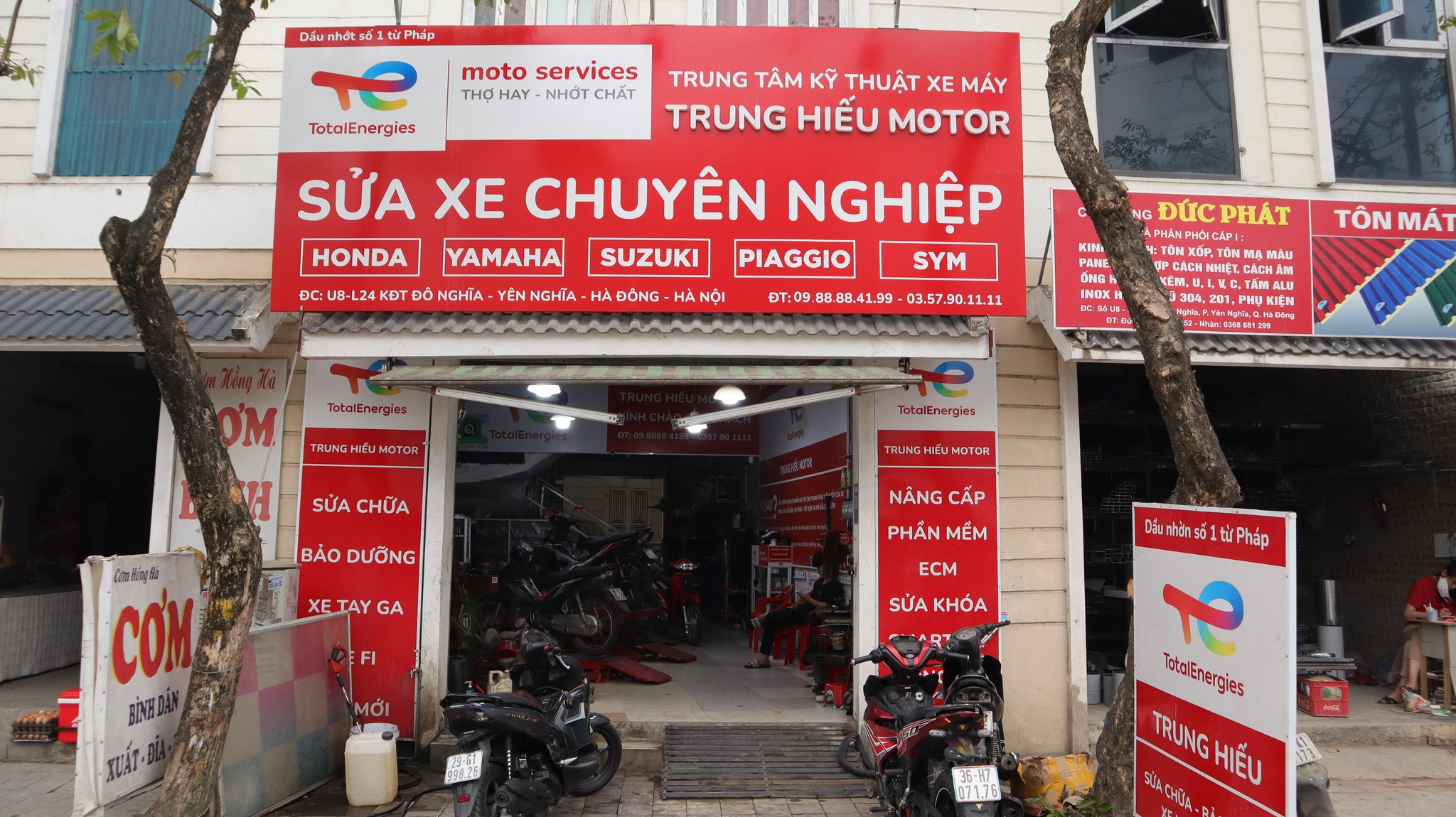 Trung Tâm Kỹ Thuật Xe Máy Trung Hiếu Motor. Facebook ad: Trung Tâm Kỹ Thuật Xe Máy Trung Hiếu
