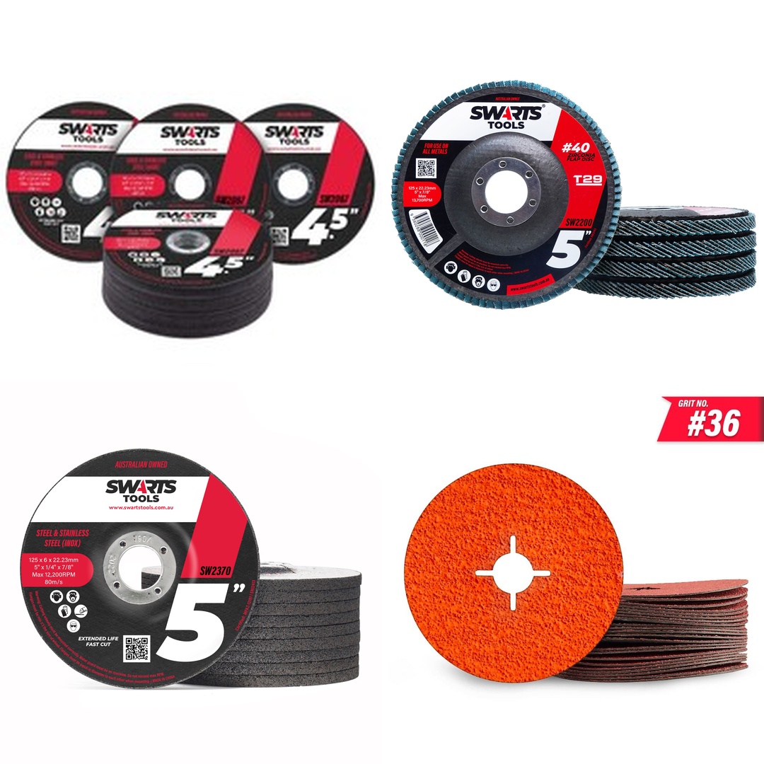Swarts Tools Facebook ad: Work Smarter With Better Abrasives