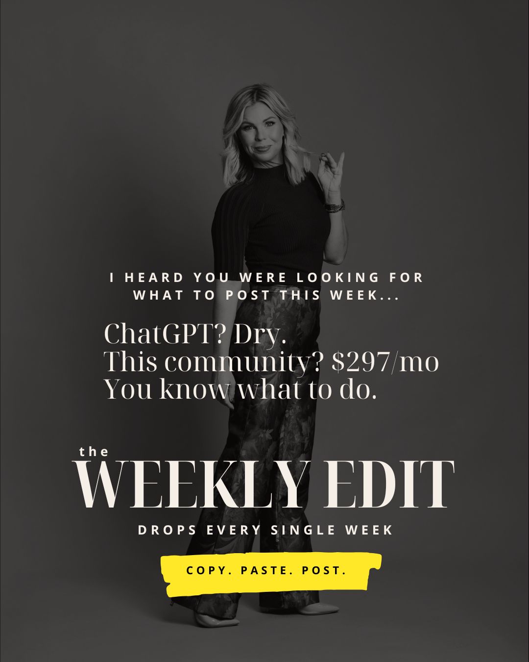 Amy Gregory Facebook ad