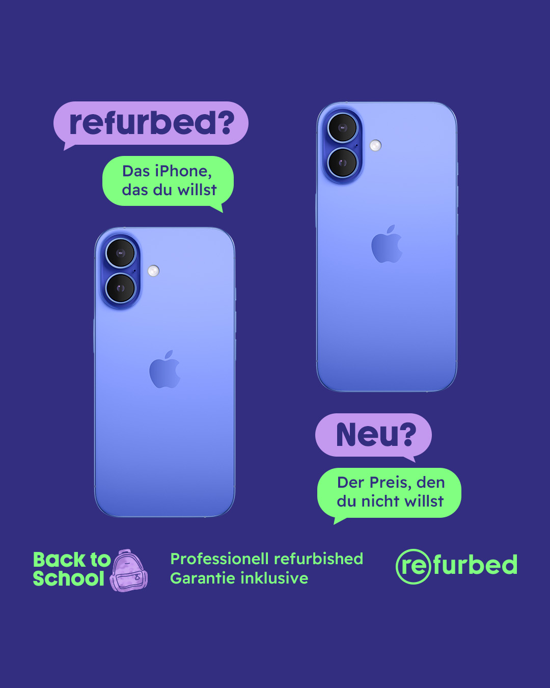 refurbed Facebook ad