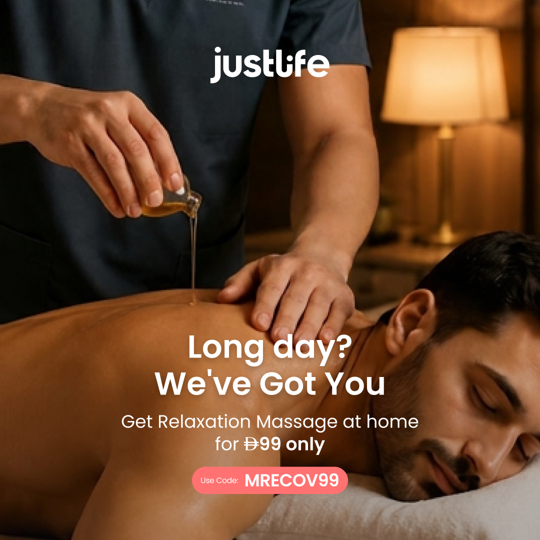 Justlife UAE Facebook ad