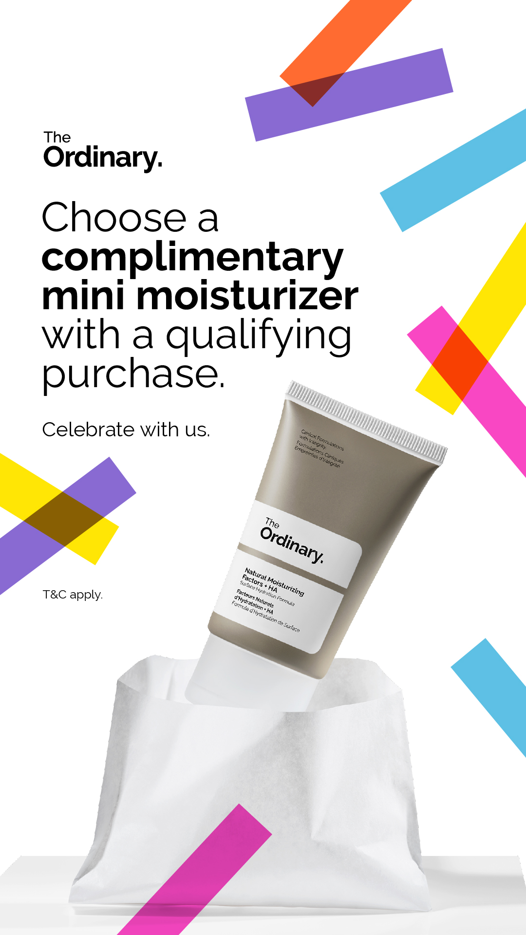 The Ordinary Facebook ad