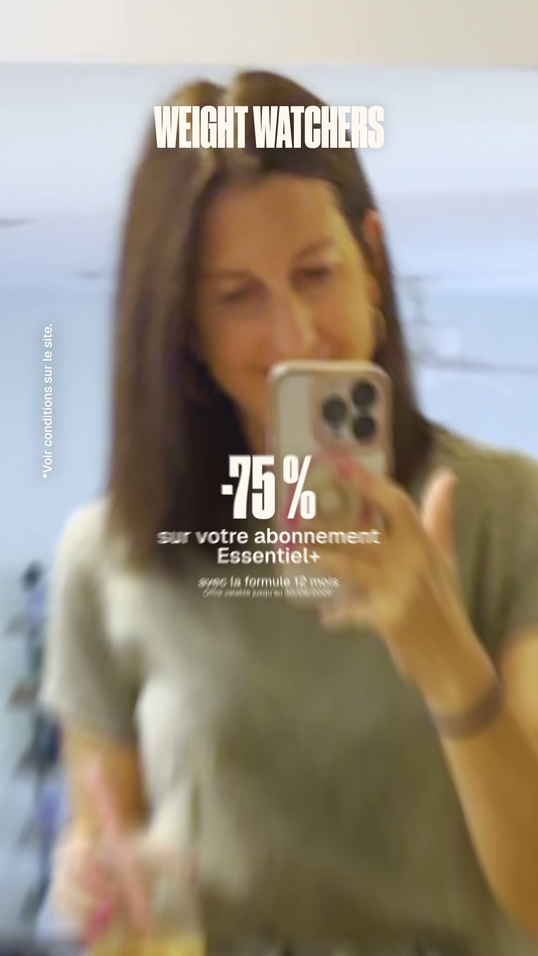WeightWatchers Facebook ad: Coachs et communauté