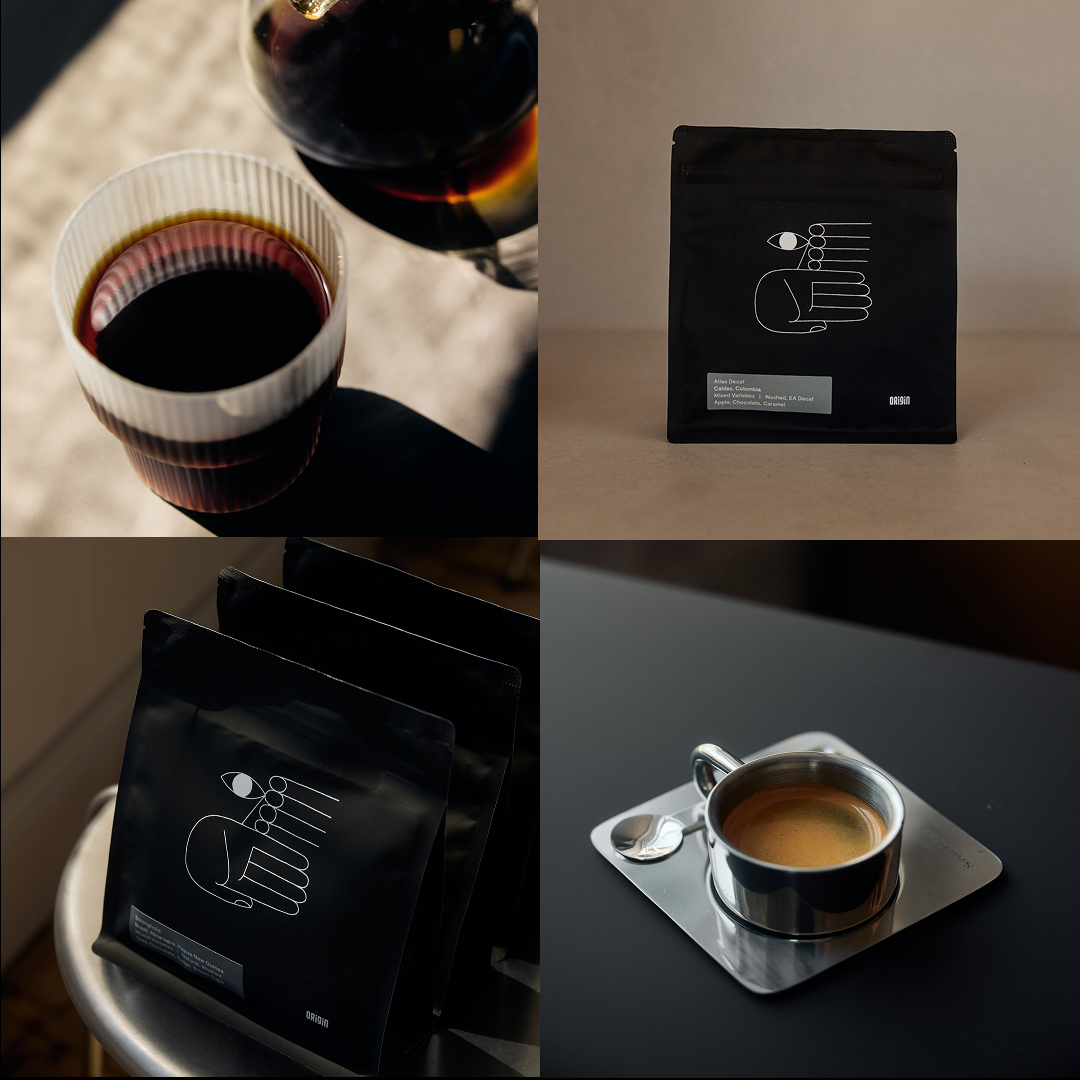 Origin Coffee Roasters Facebook ad: Adventure through speciality coffee.
