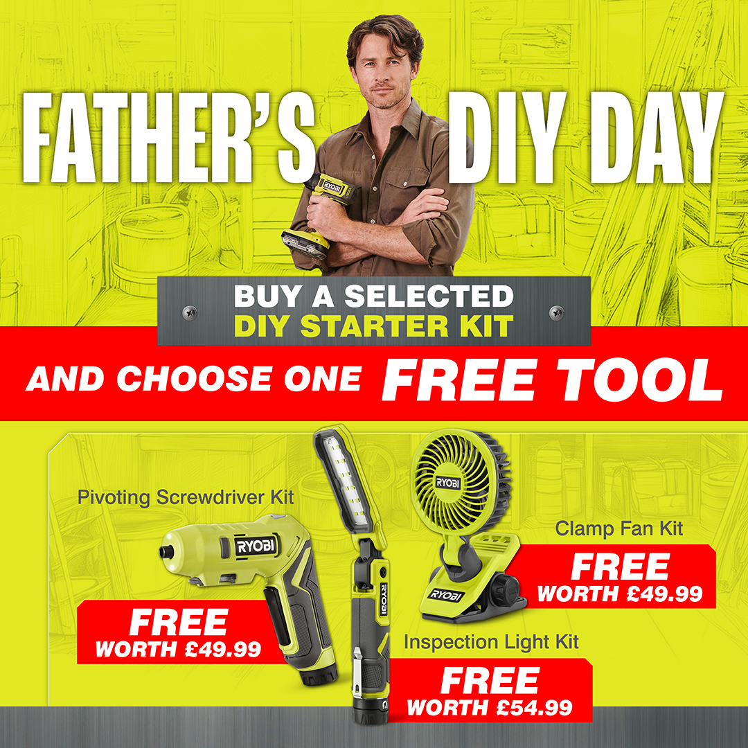 Ryobi Tools UK Facebook ad