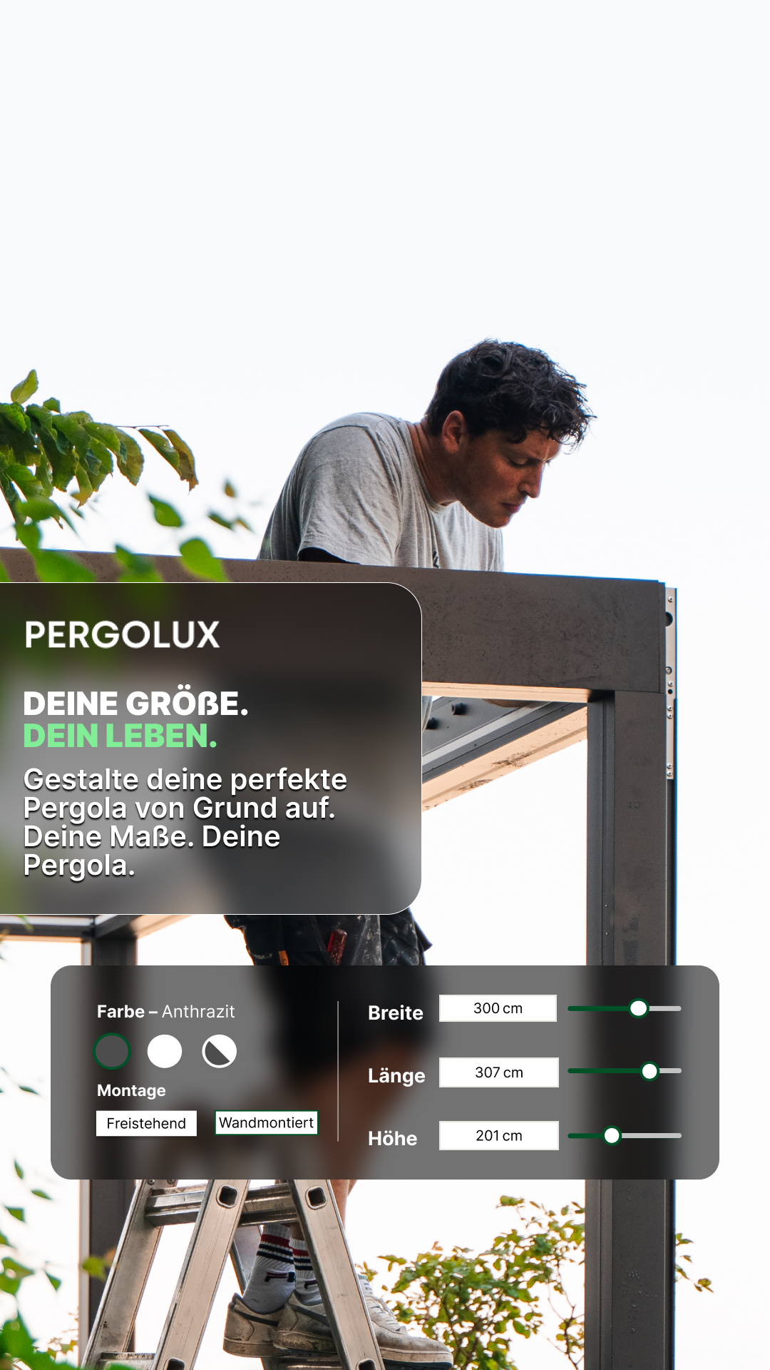 Pergolux Facebook ad