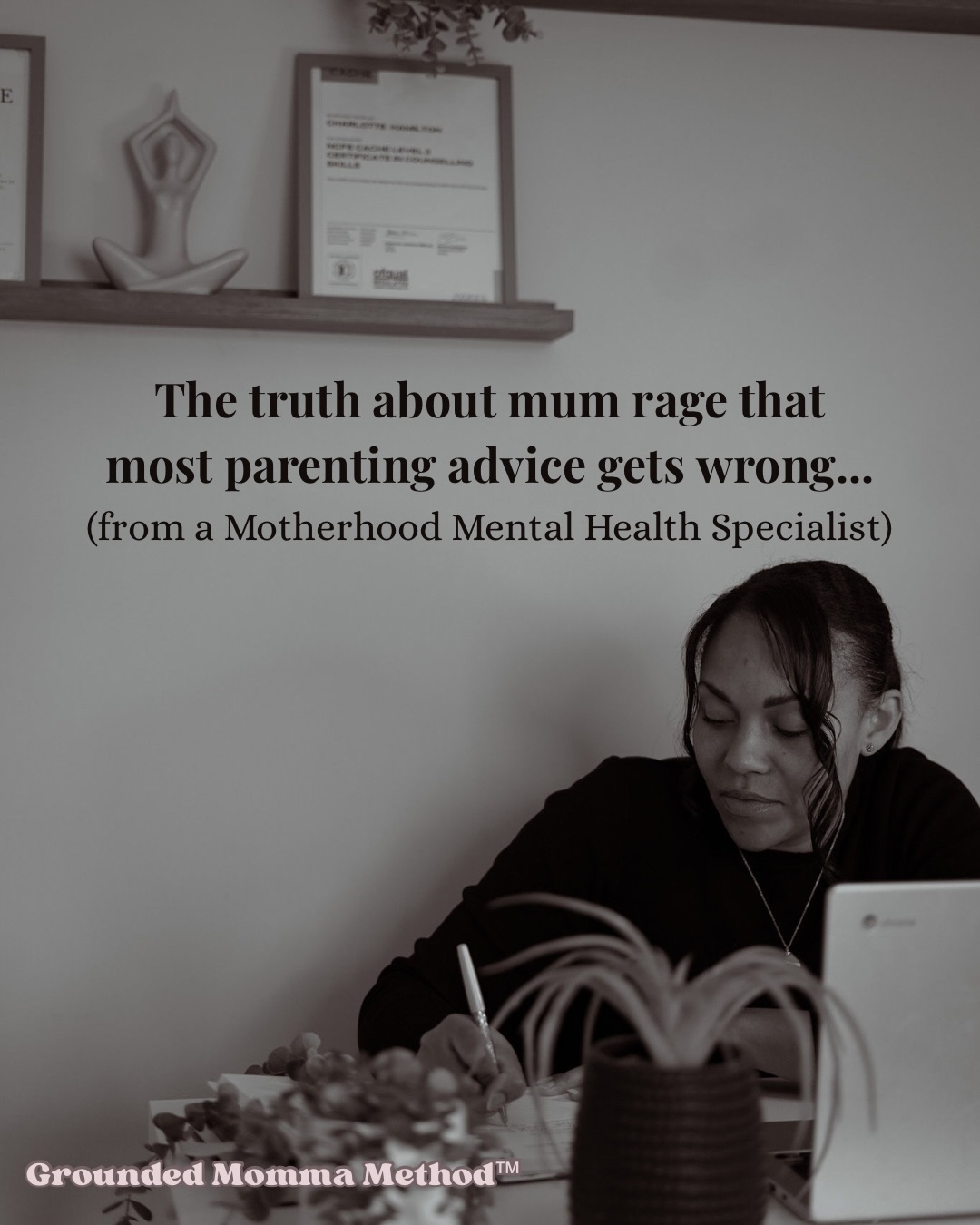 Grounded Momma Collective Facebook ad: Most mums I speak to aren’t struggling because…