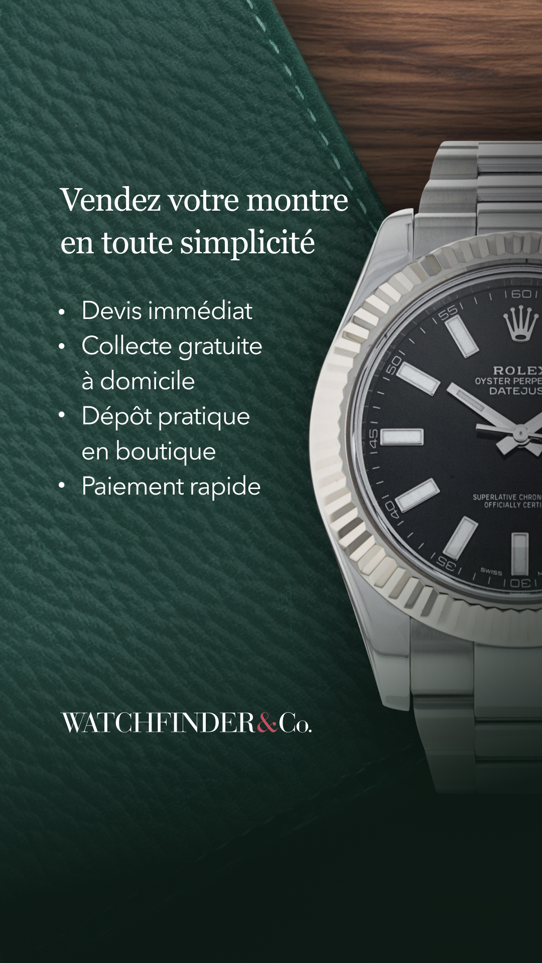 Watchfinder Facebook ad