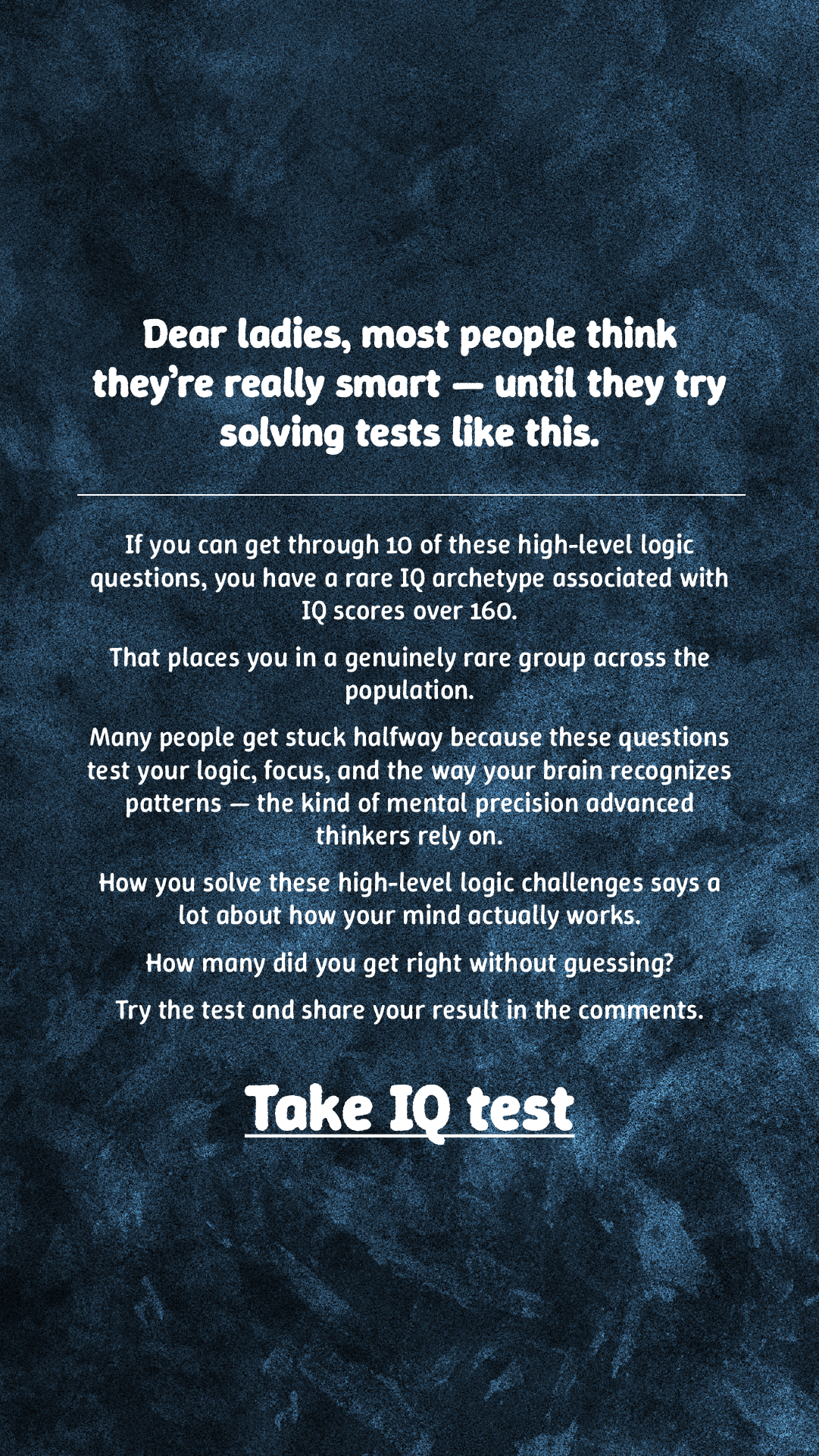 Brain Health Check Facebook ad