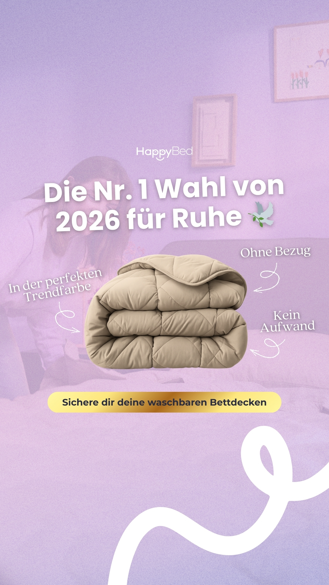Thehappybed.de Facebook ad