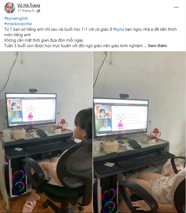 Kyna English Vietnam Facebook ad