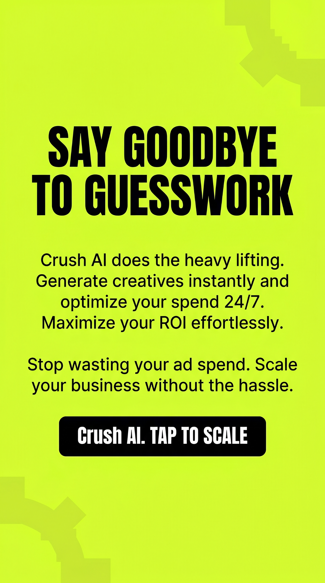 trycrush.ai Facebook ad