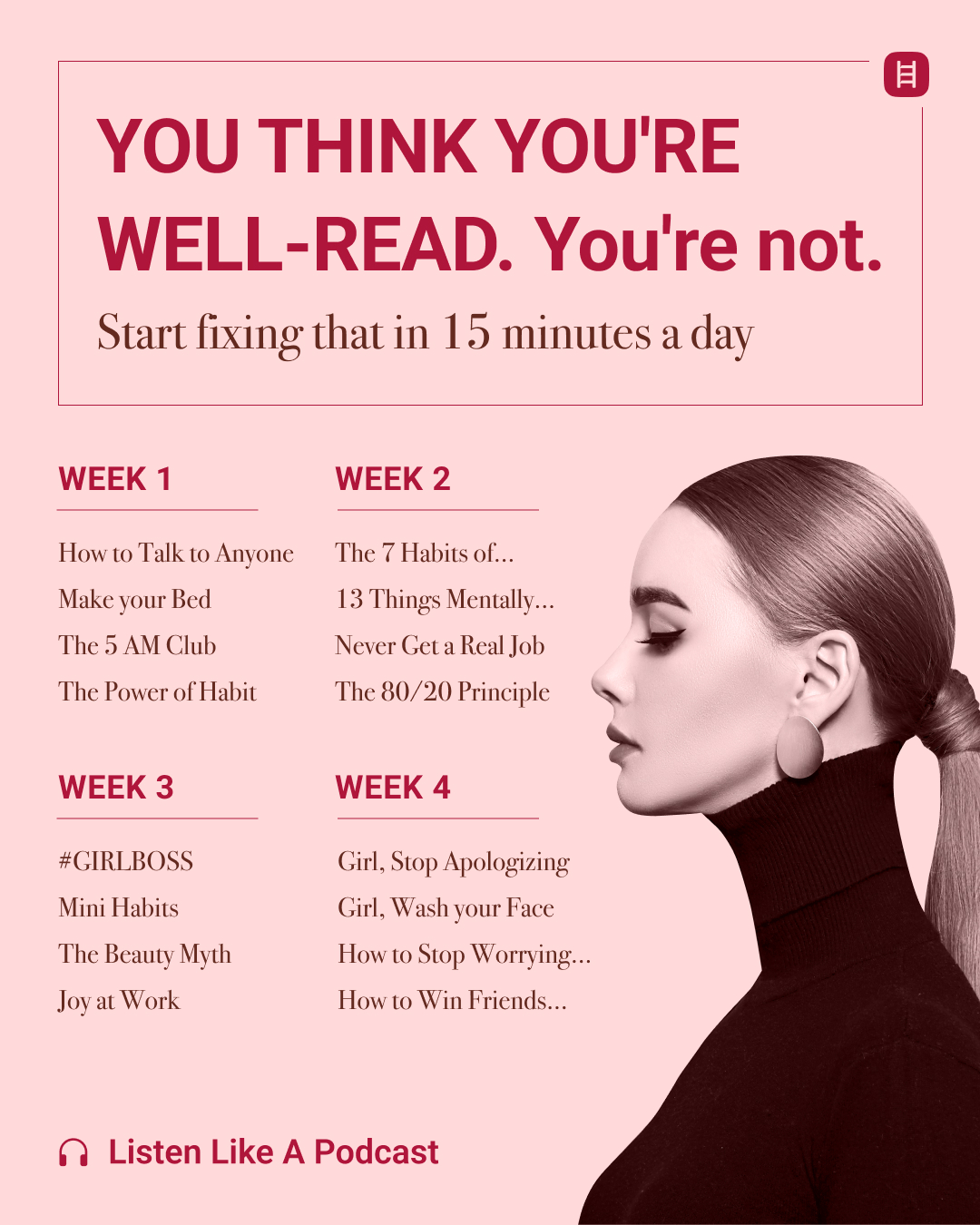 Headway App Facebook ad