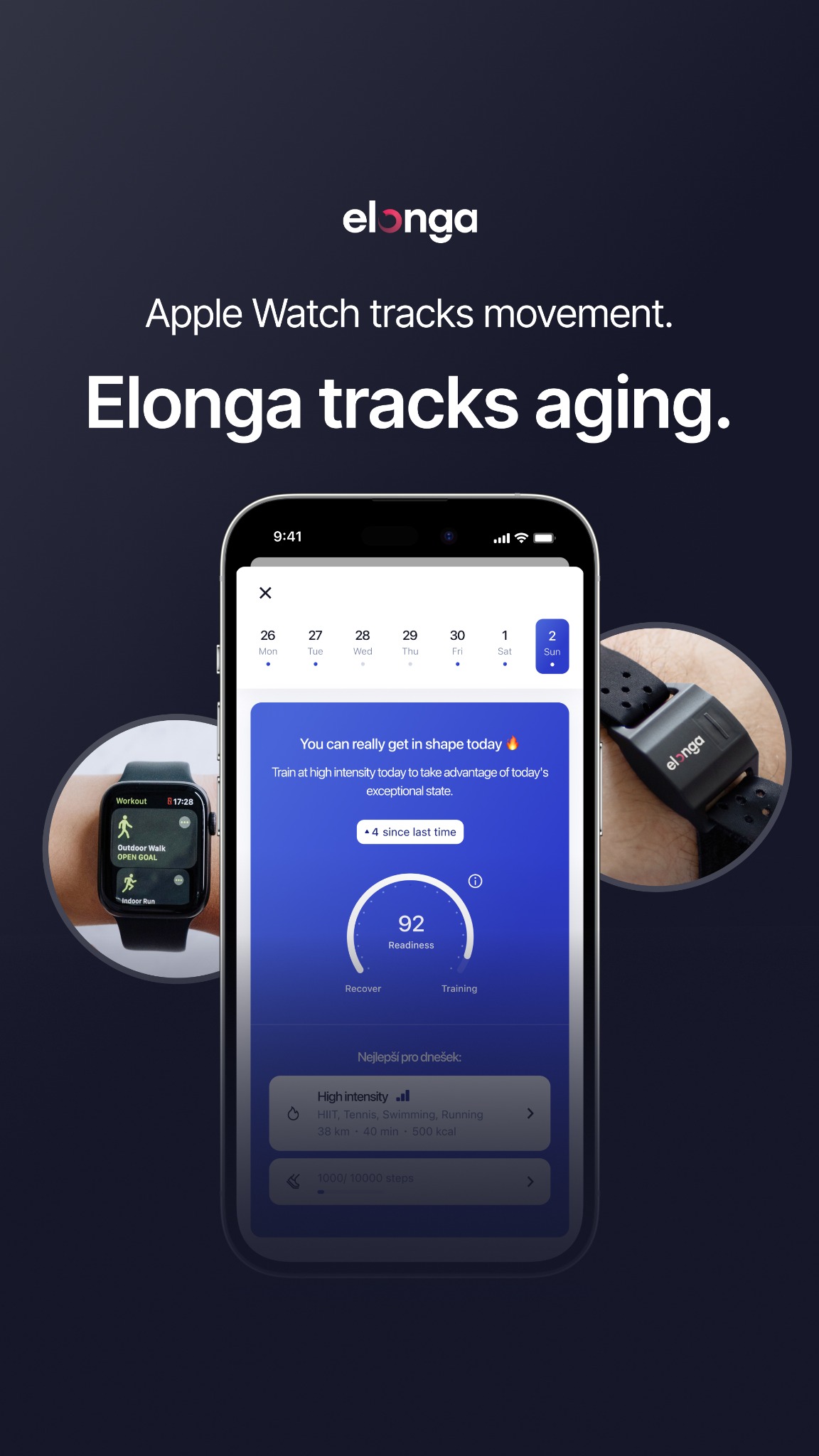 Elonga US Facebook ad