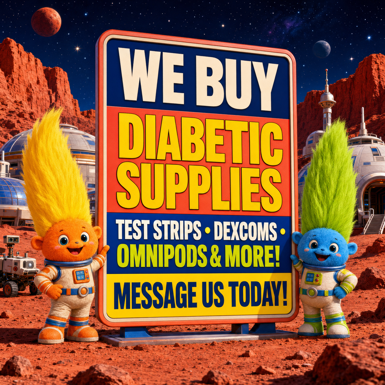 Test Strip Depot- Cash For Diabetic Supplies  Facebook ad
