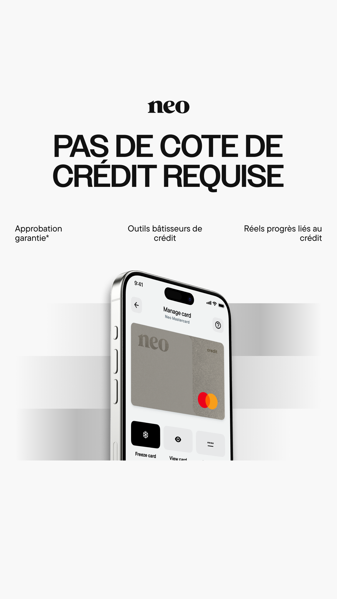 Neo Financial Facebook ad