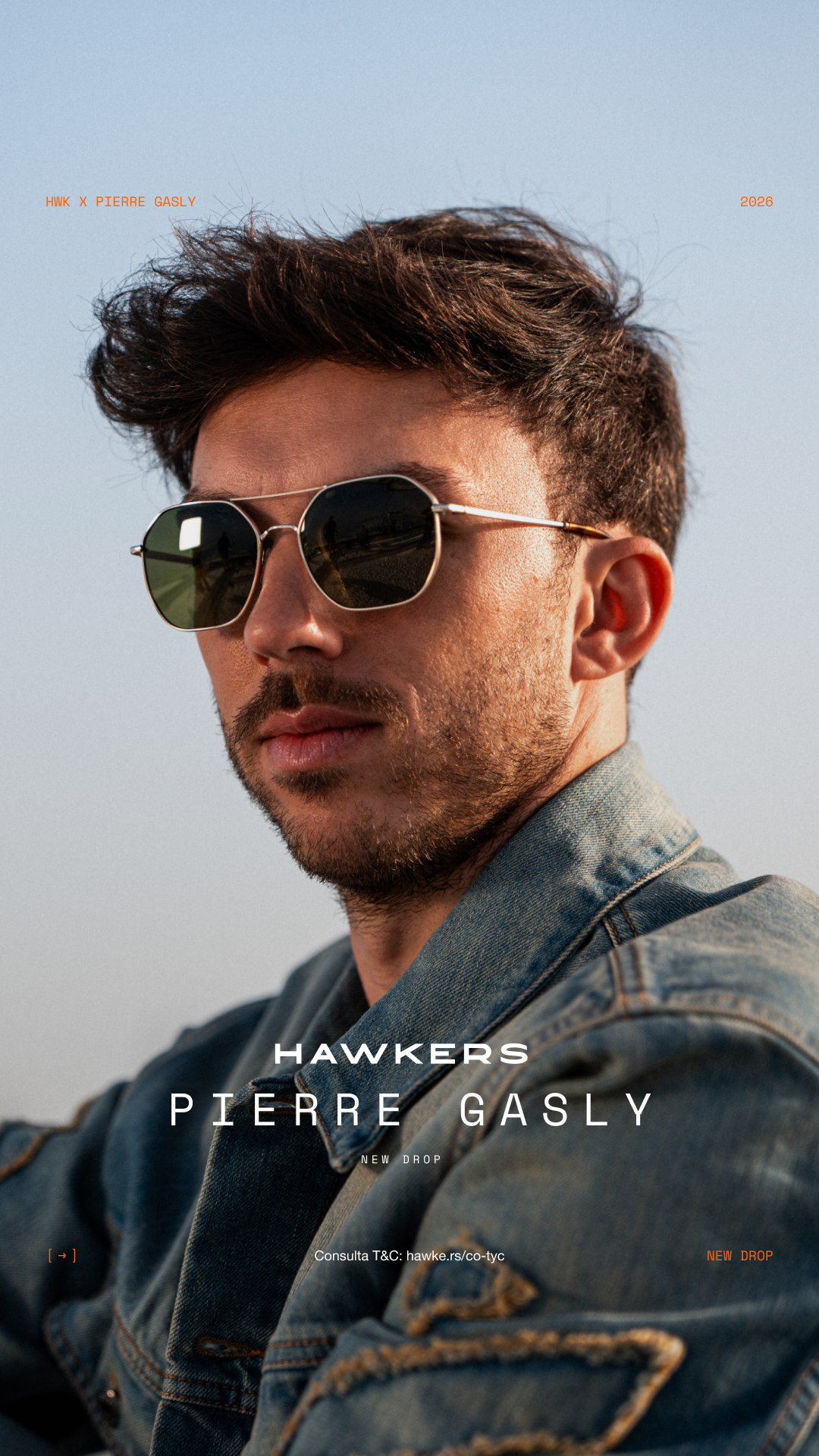 Hawkers Co. Facebook ad