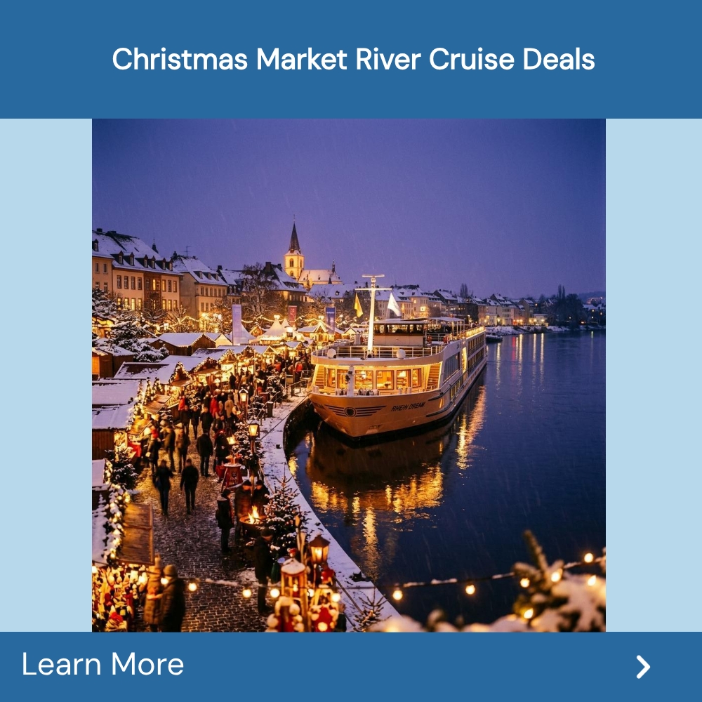 Tip Guide Facebook ad: Christmas Market River Cruise Deals.