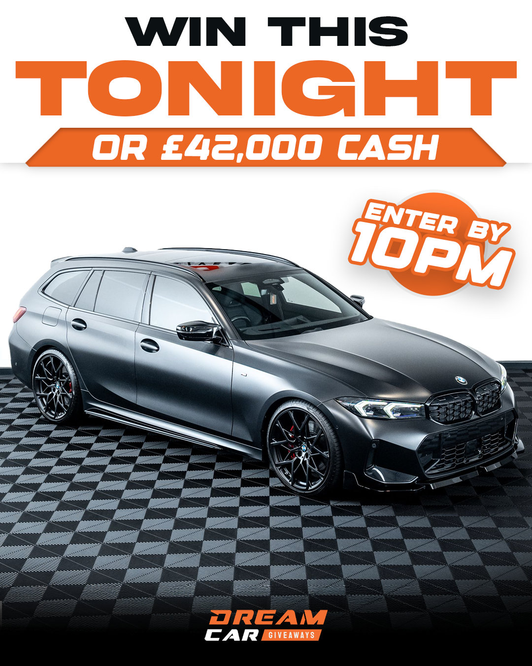 Dream Car Giveaways Facebook ad
