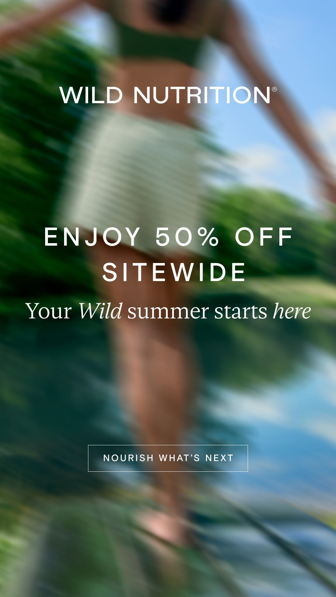 Wild Nutrition Facebook ad