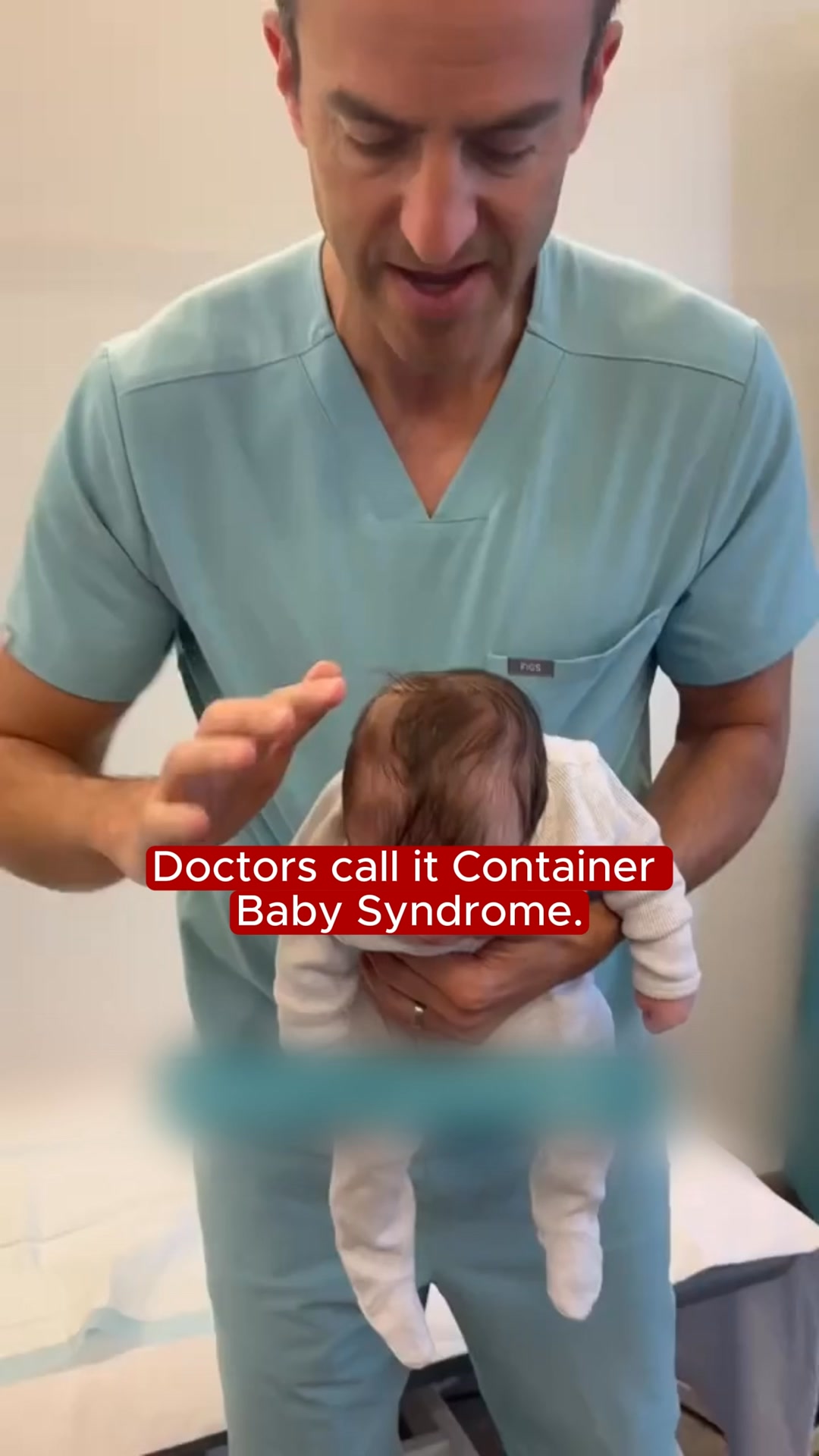 Midwife Care Facebook ad: Finally: Safe, Upright Sleep for your Baby