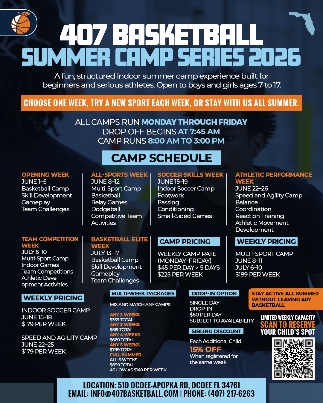407Basketball Facebook ad: Camp Registration