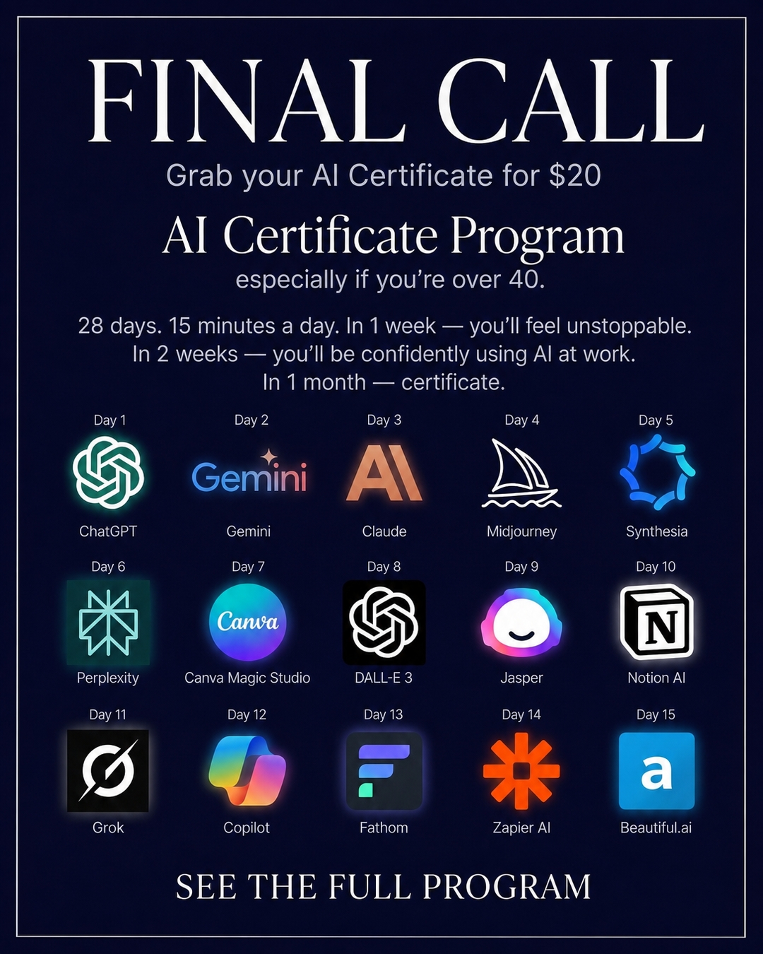 AI Made Simple Facebook ad