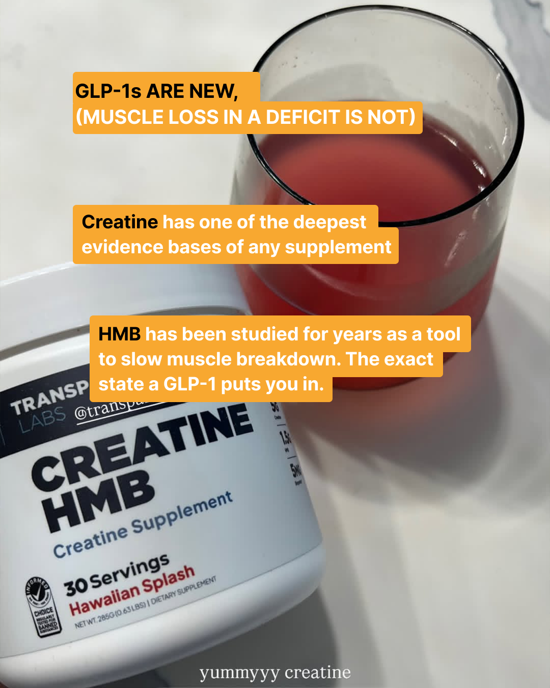 Transparent Labs Facebook ad