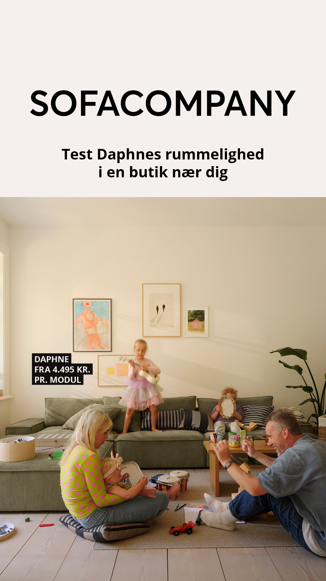 Sofacompany Facebook ad
