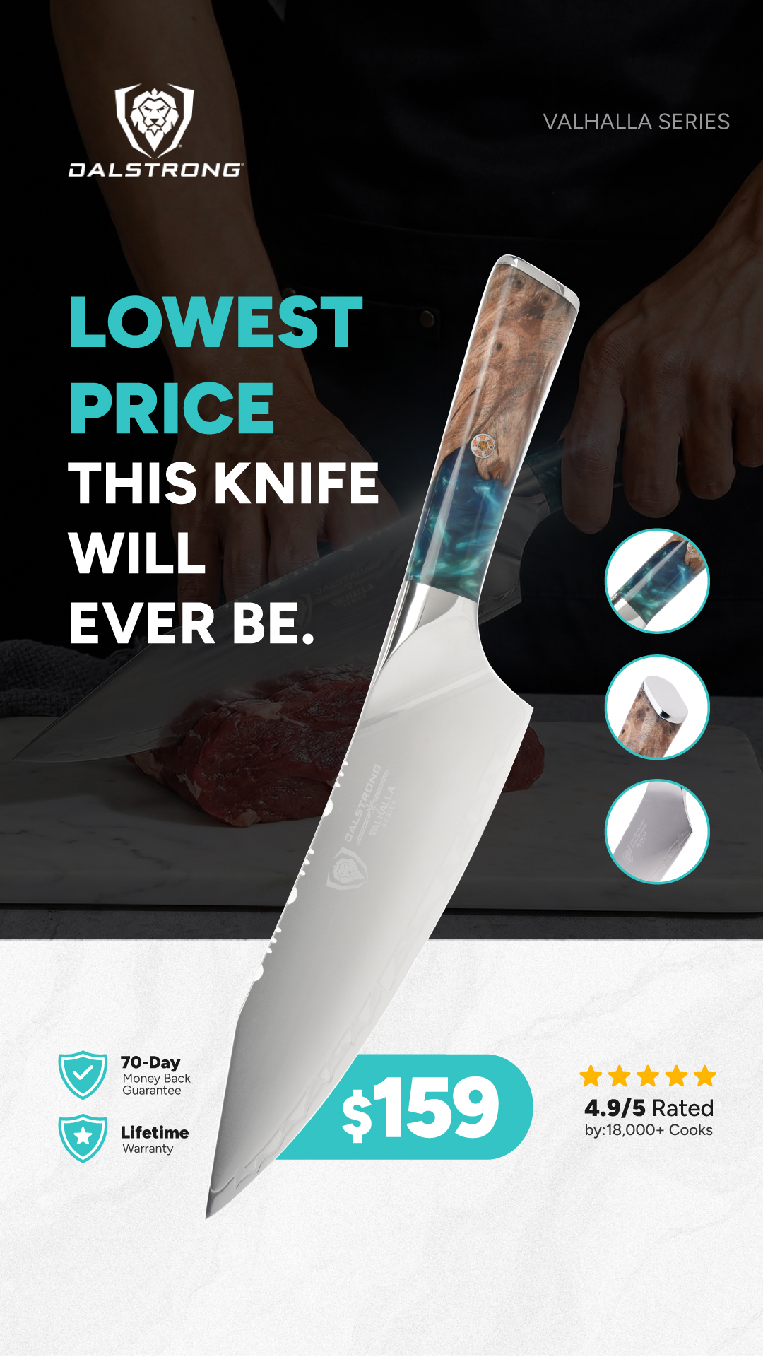 Dalstrong Facebook ad