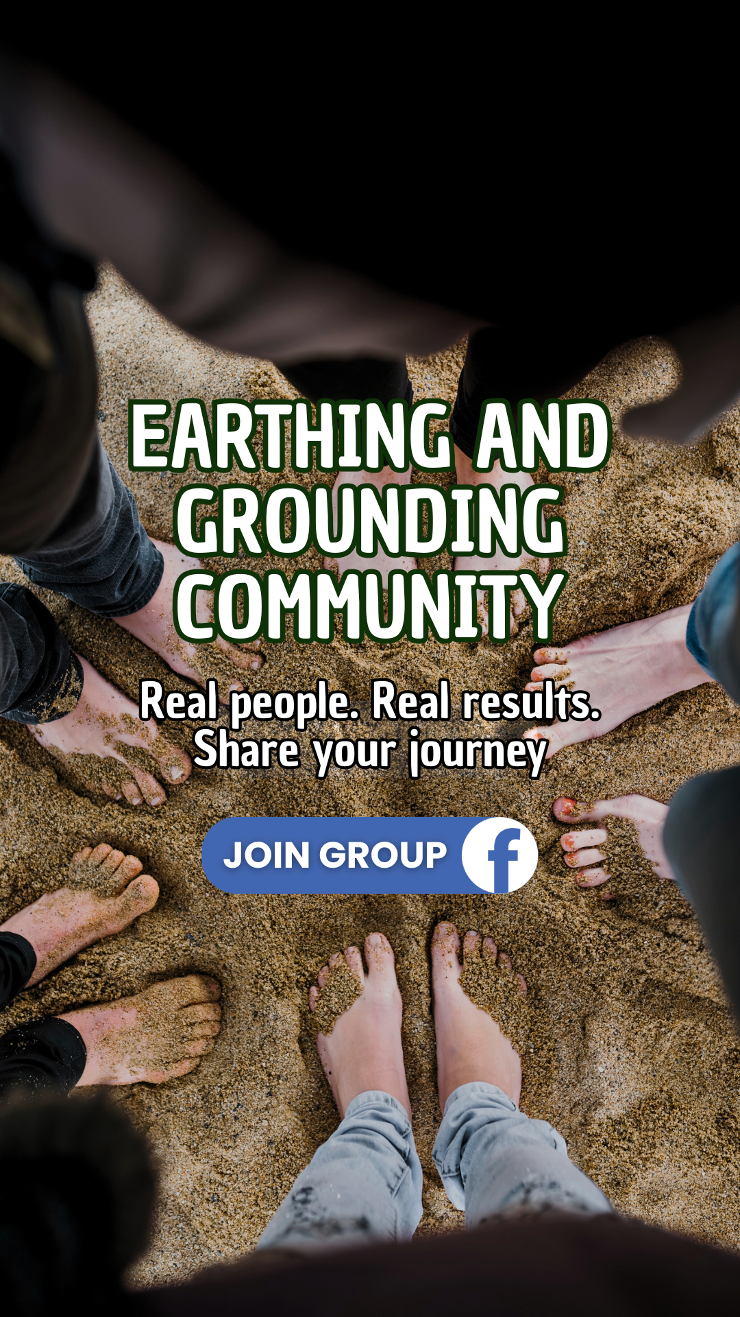 About Earthing Facebook ad