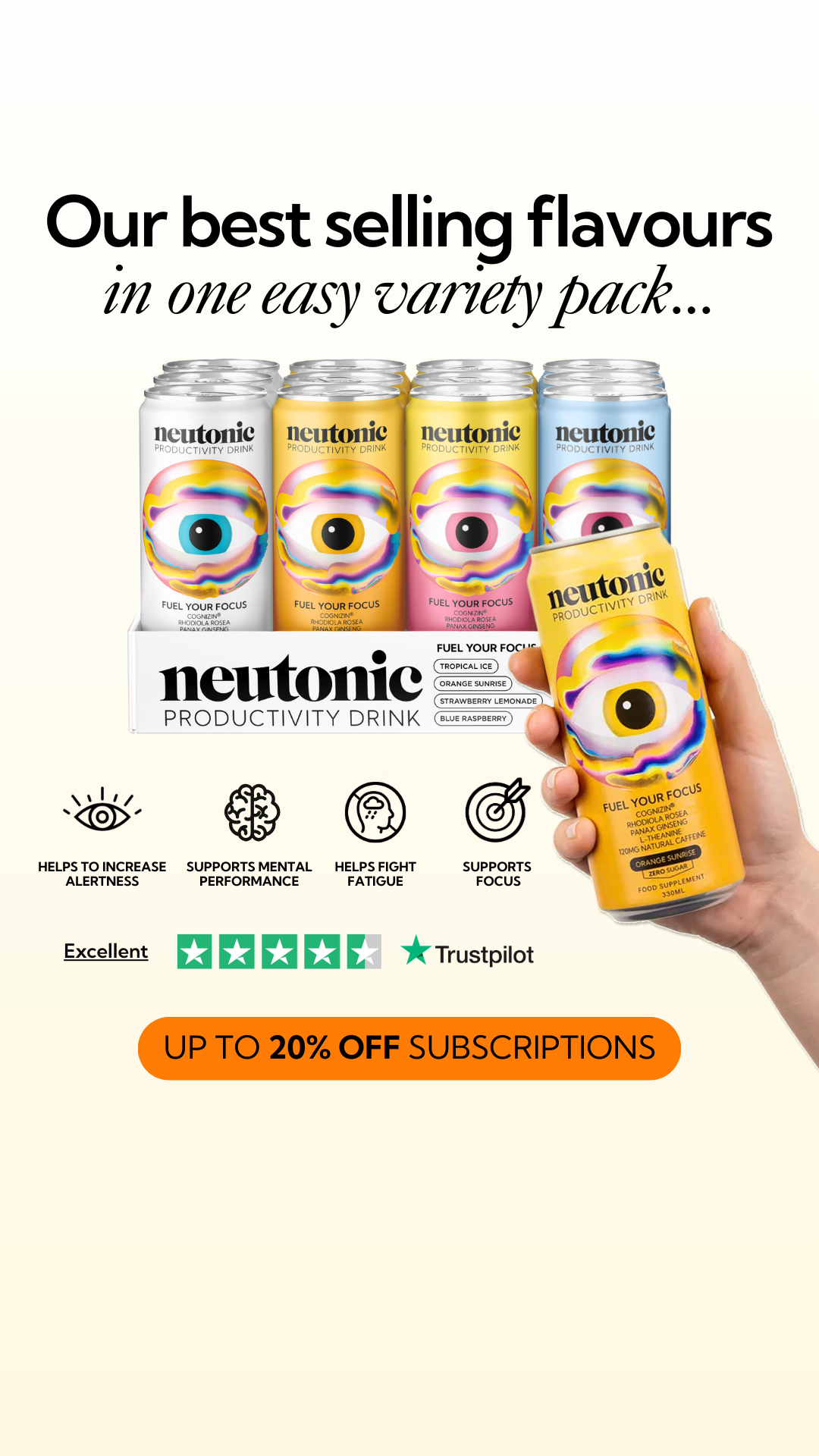 Neutonic Facebook ad