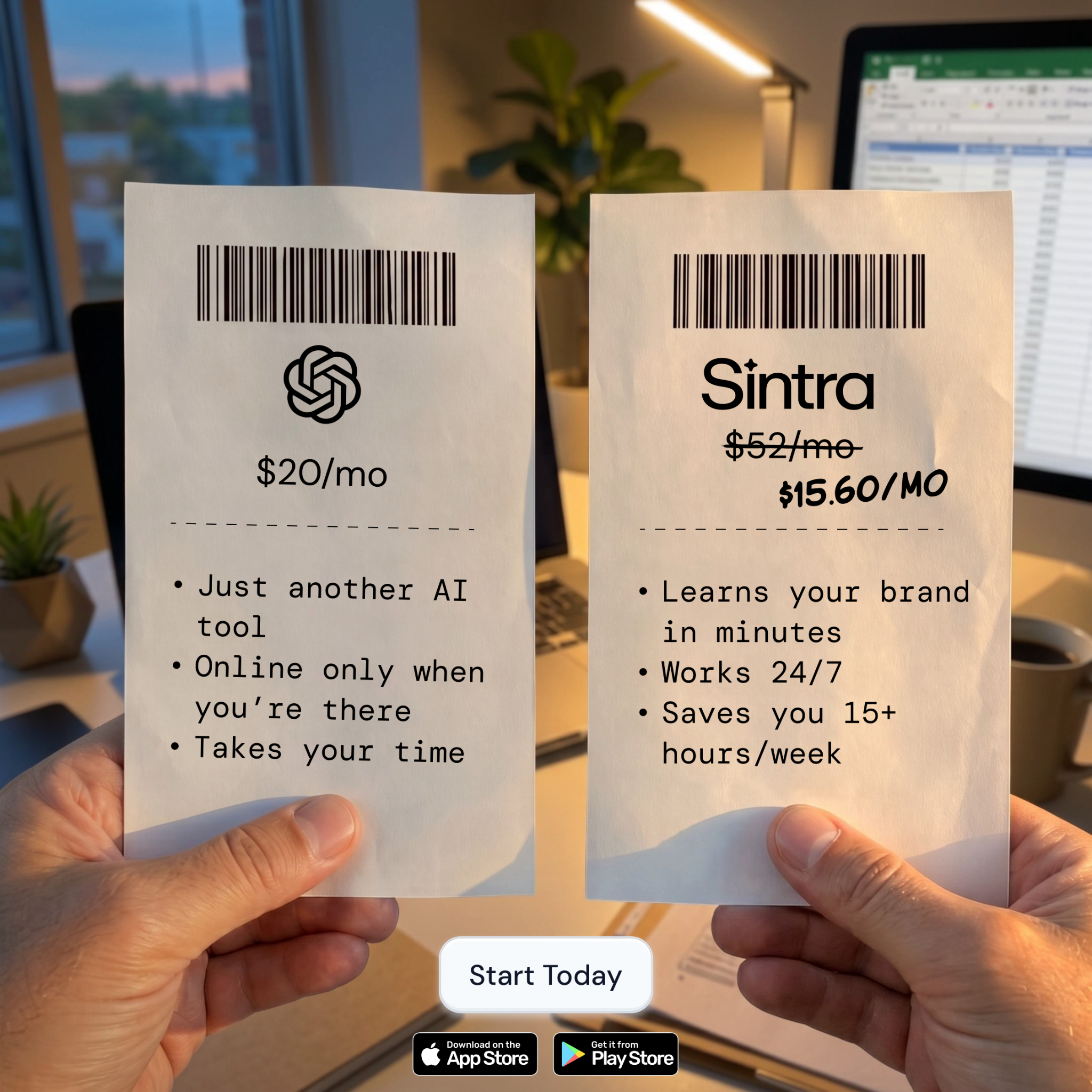 sintra.ai Facebook ad