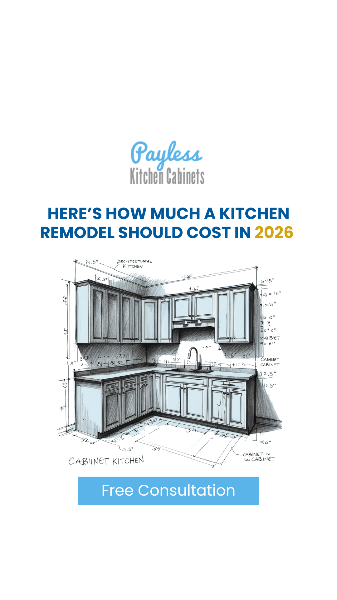 Payless Kitchen & Bath - Authorized Partner Facebook ad from Feb 17, 2026