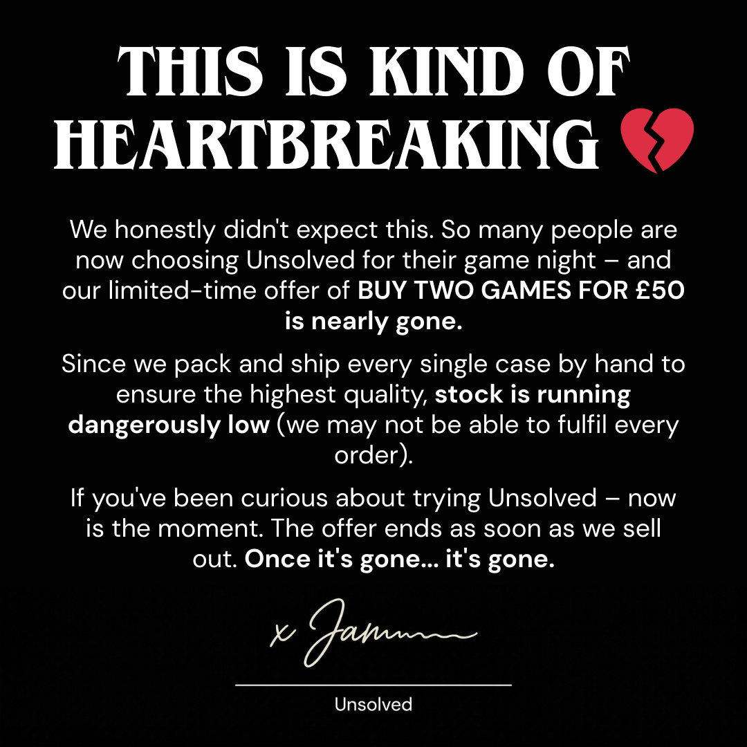 ARKIV by Unsolved - Killer Games Facebook ad