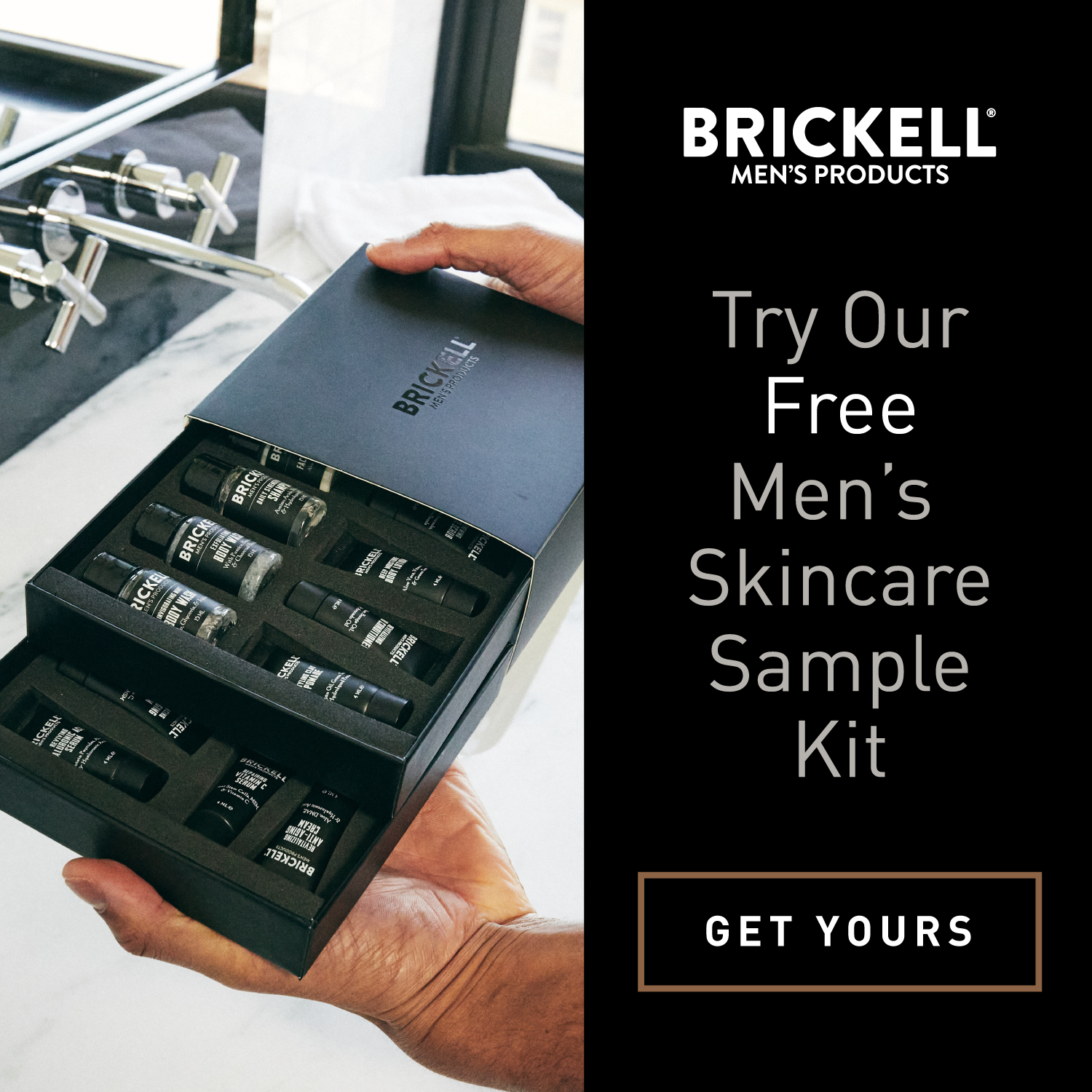 Brickell Men's Products Facebook ad