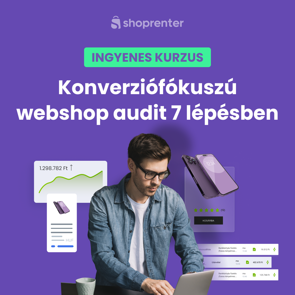 Shoprenter Facebook ad