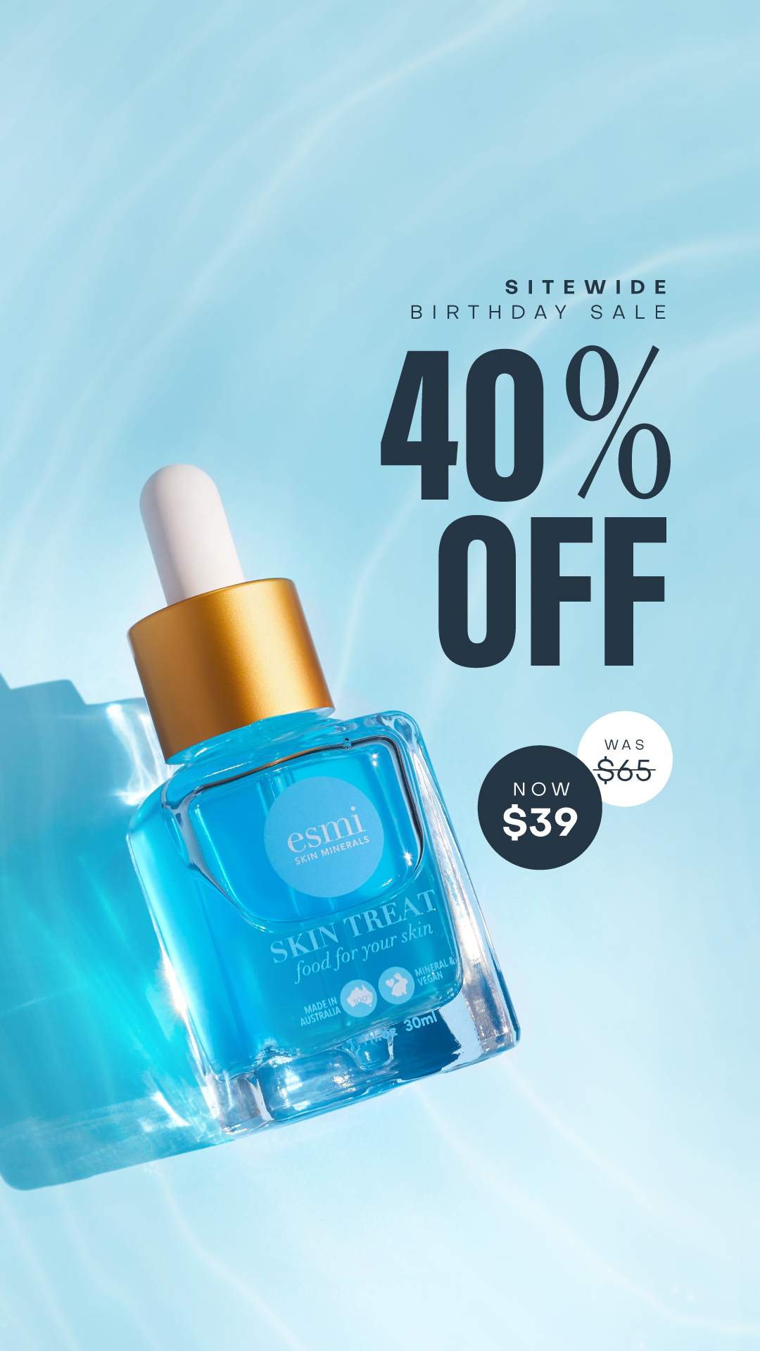esmi Skin Minerals Facebook ad