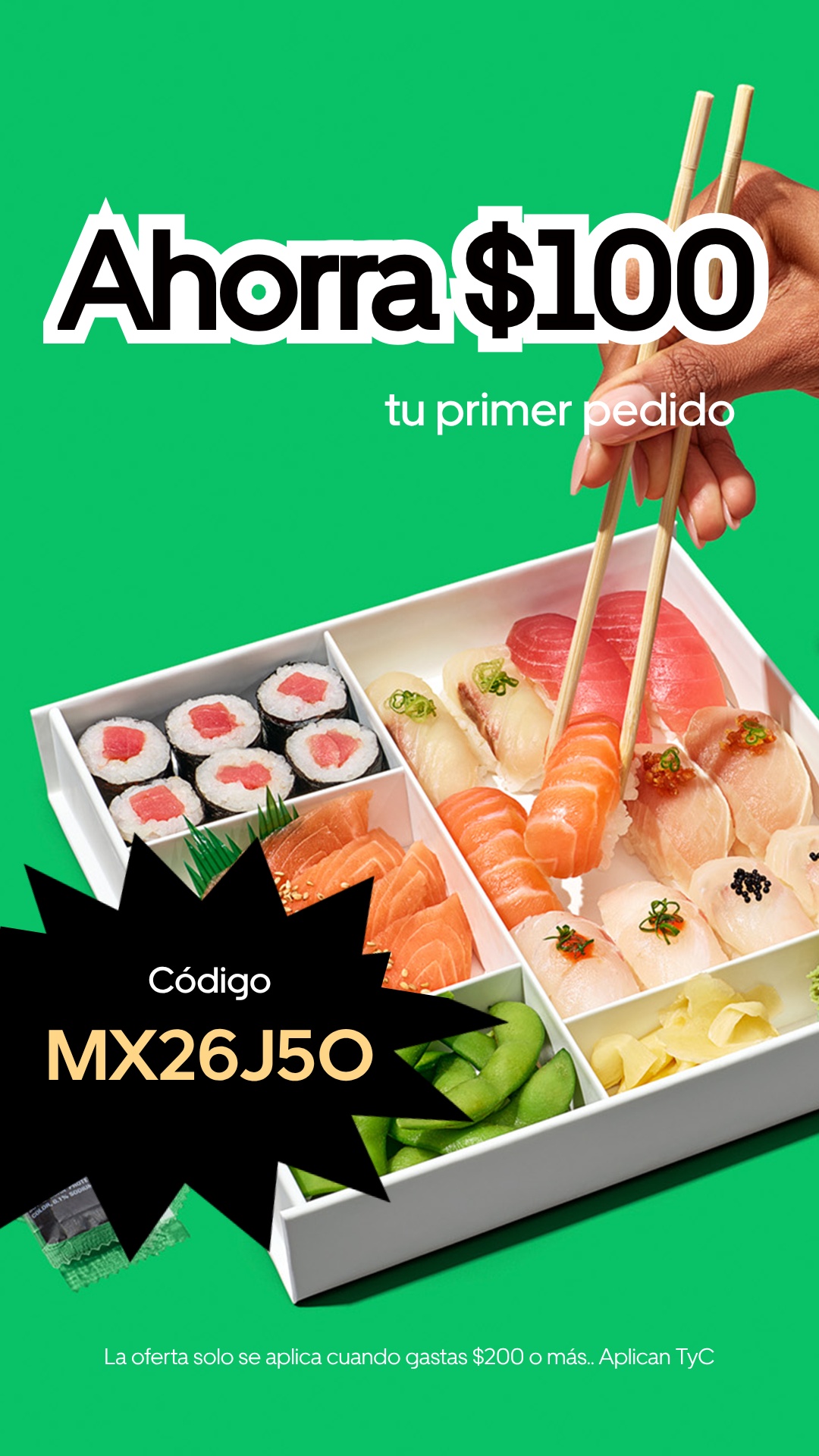 Uber Eats Facebook ad
